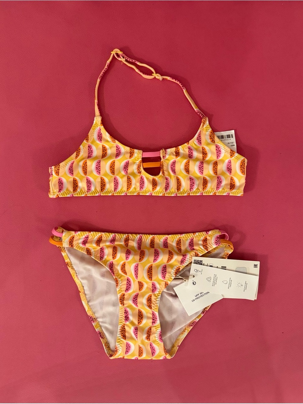 Zara girls watermelon bikini